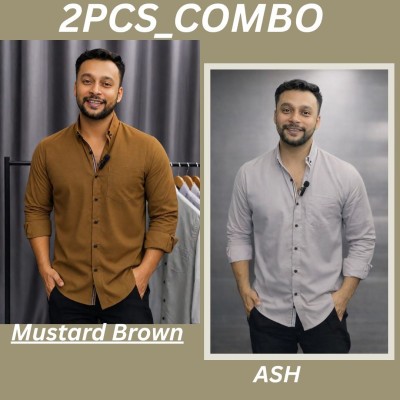 Casual Shirt_Brown_ASH