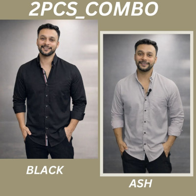 Casual Shirt_BLACK_ASH